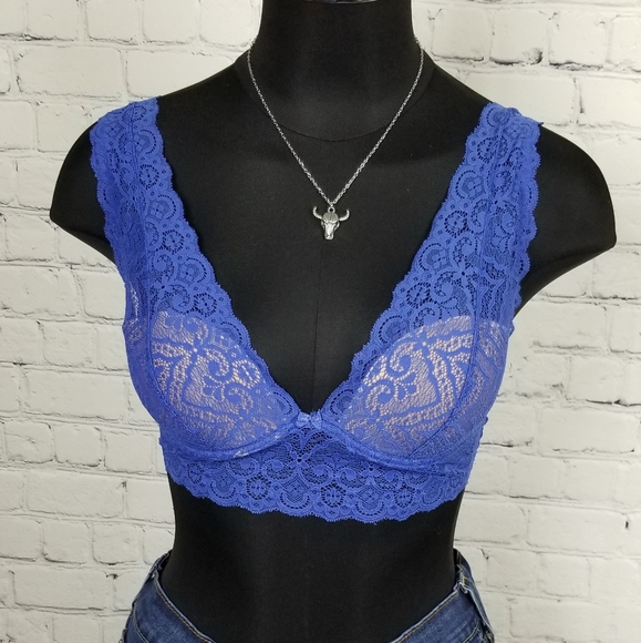 INTIMISSIMI blue bralette 34C - Picture 3 of 7
